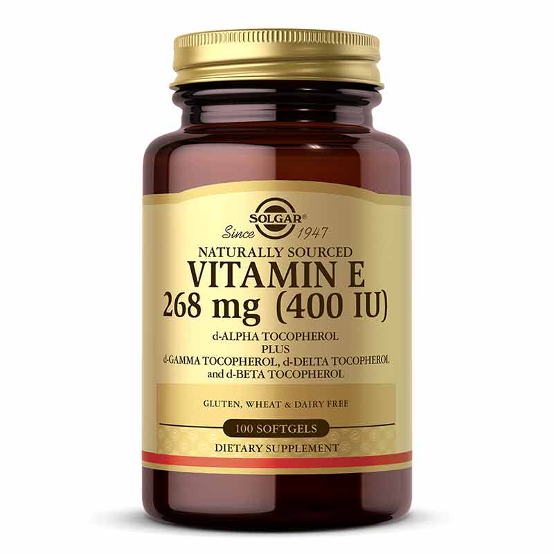Vitamin E 268 Mg (400 IU), Solgar